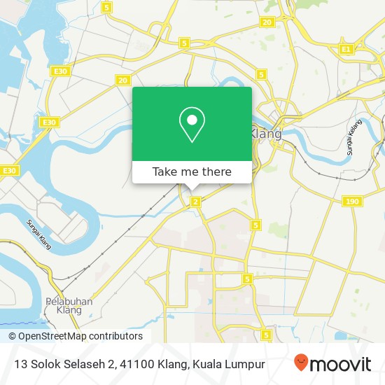 13 Solok Selaseh 2, 41100 Klang map