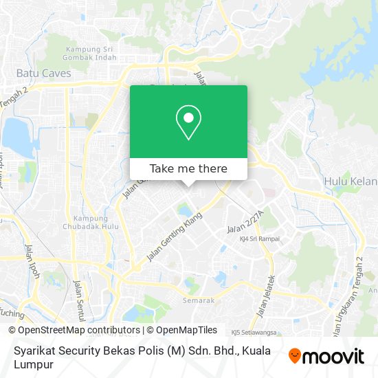 Peta Syarikat Security Bekas Polis (M) Sdn. Bhd.