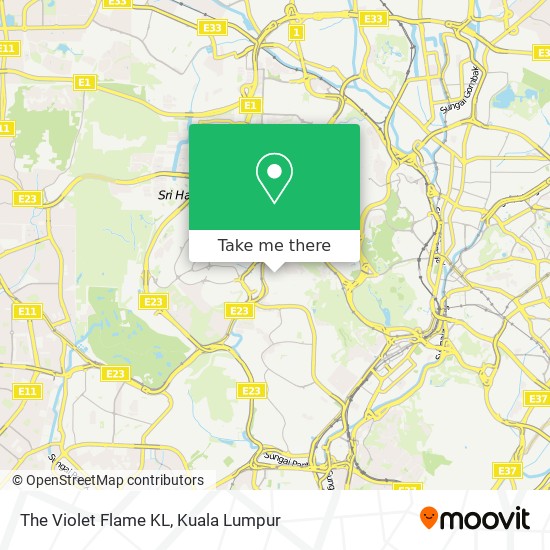 The Violet Flame KL map