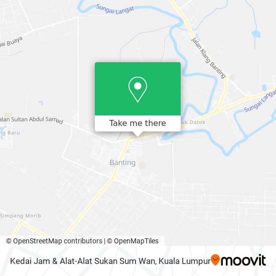 Kedai Jam & Alat-Alat Sukan Sum Wan map