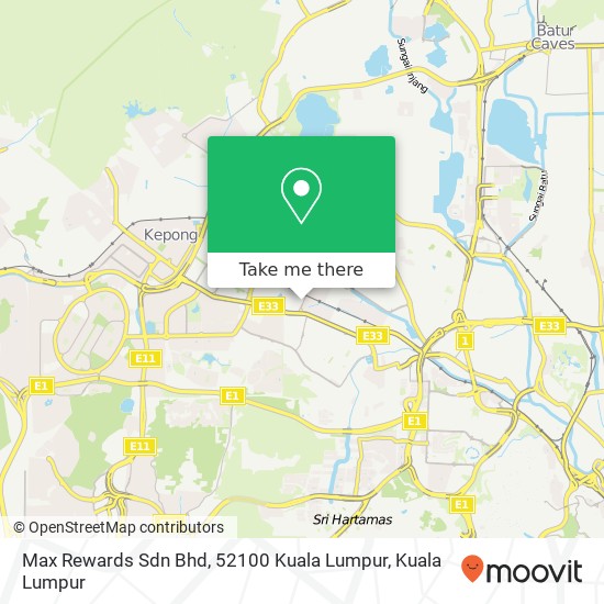 Peta Max Rewards Sdn Bhd, 52100 Kuala Lumpur