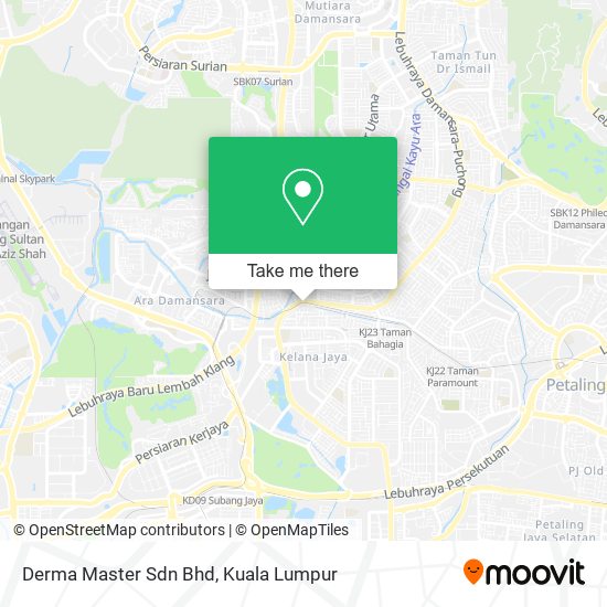 Derma Master Sdn Bhd map