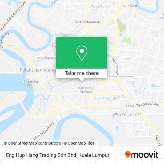 Peta Eng Hup Hang Trading Sdn Bhd