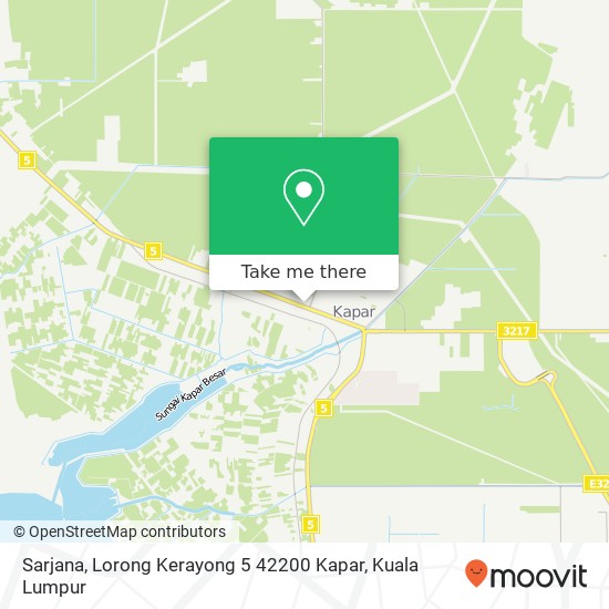 Sarjana, Lorong Kerayong 5 42200 Kapar map