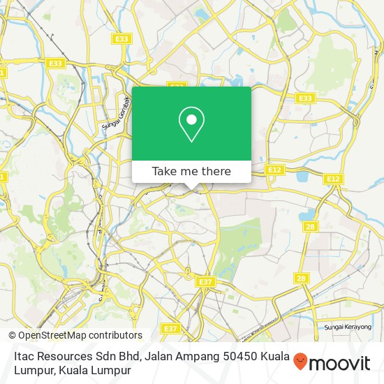 Peta Itac Resources Sdn Bhd, Jalan Ampang 50450 Kuala Lumpur
