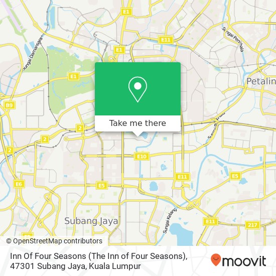 Inn Of Four Seasons (The Inn of Four Seasons), 47301 Subang Jaya map