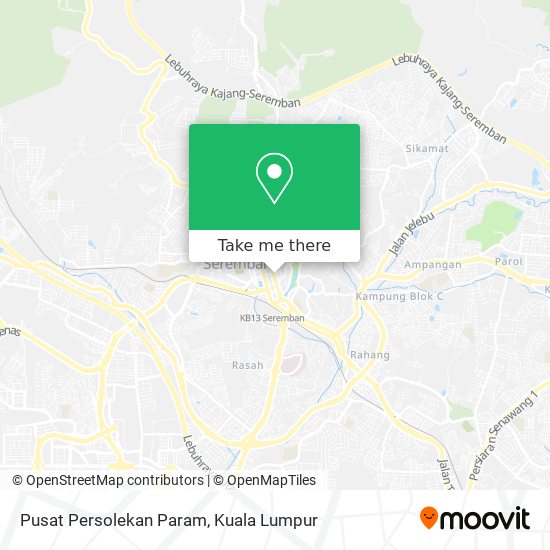 Pusat Persolekan Param map