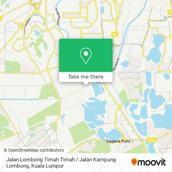 Jalan Lombong Timah Timah / Jalan Kampung Lombong map