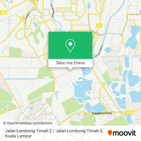 Jalan Lombong Timah 2 / Jalan Lombong Timah 3 map