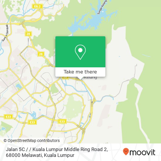 Jalan 5C / / Kuala Lumpur Middle Ring Road 2, 68000 Melawati map