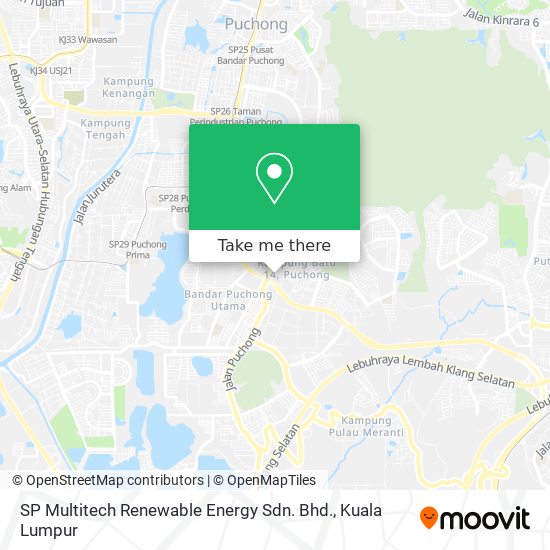 SP Multitech Renewable Energy Sdn. Bhd. map