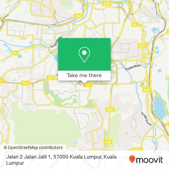 Peta Jalan 2 Jalan Jalil 1, 57000 Kuala Lumpur