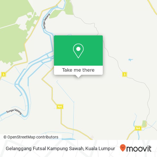 Gelanggang Futsal Kampung Sawah, 71960 Jimah map