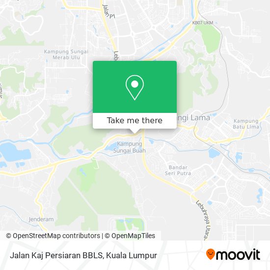 Jalan Kaj Persiaran BBLS map