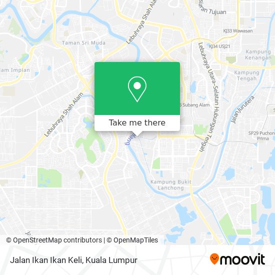 Peta Jalan Ikan Ikan Keli