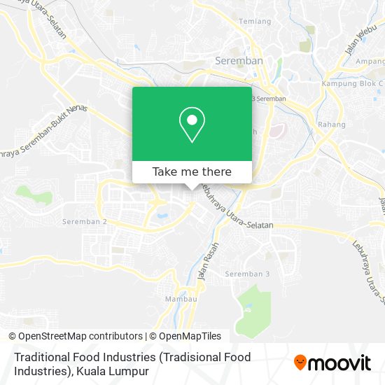 Traditional Food Industries (Tradisional Food Industries) map