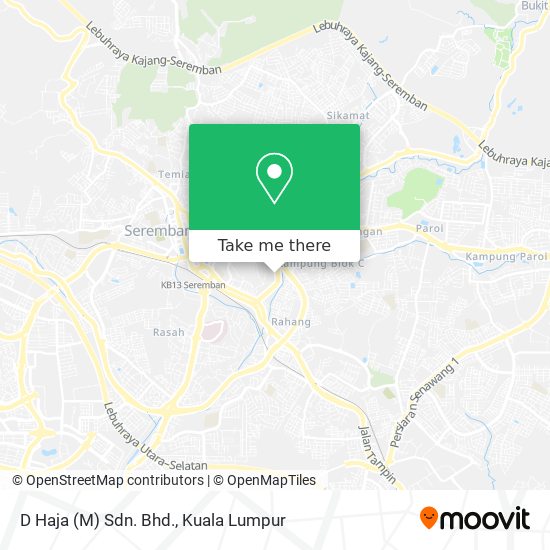 D Haja (M) Sdn. Bhd. map