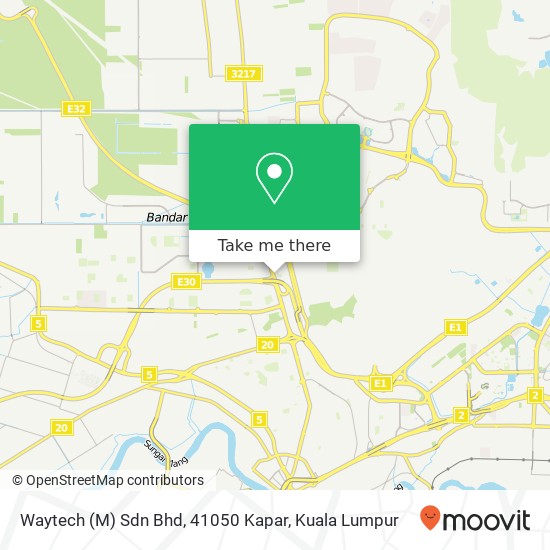 Waytech (M) Sdn Bhd, 41050 Kapar map