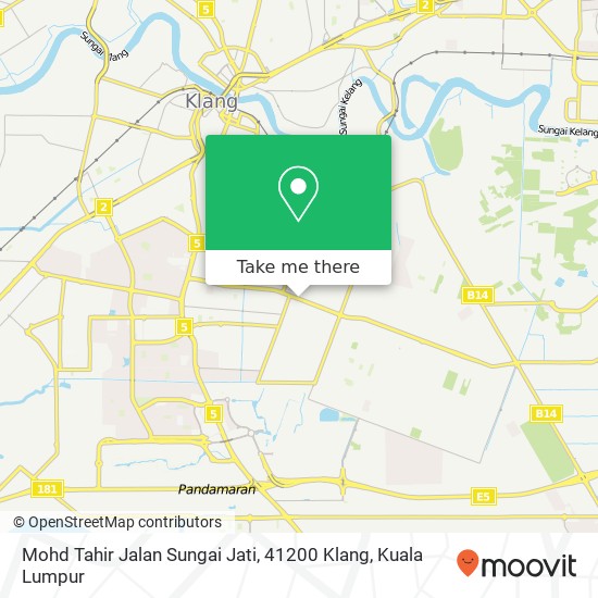 Mohd Tahir Jalan Sungai Jati, 41200 Klang map