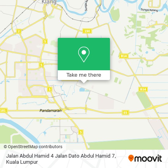 Jalan Abdul Hamid 4 Jalan Dato Abdul Hamid 7 map