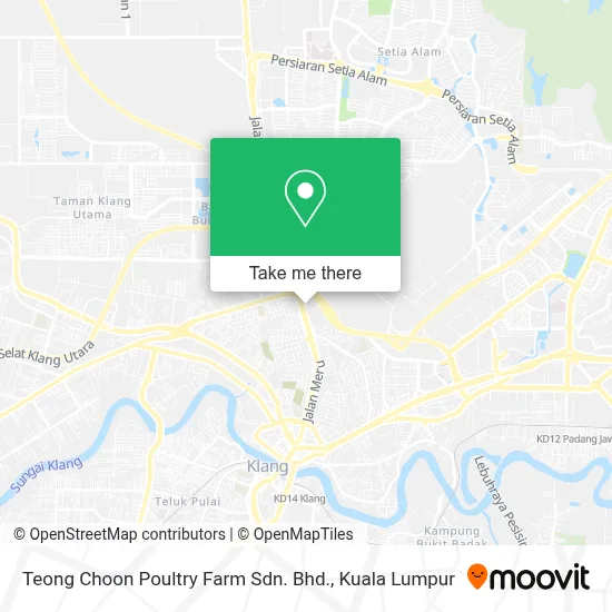 Teong Choon Poultry Farm Sdn. Bhd. map