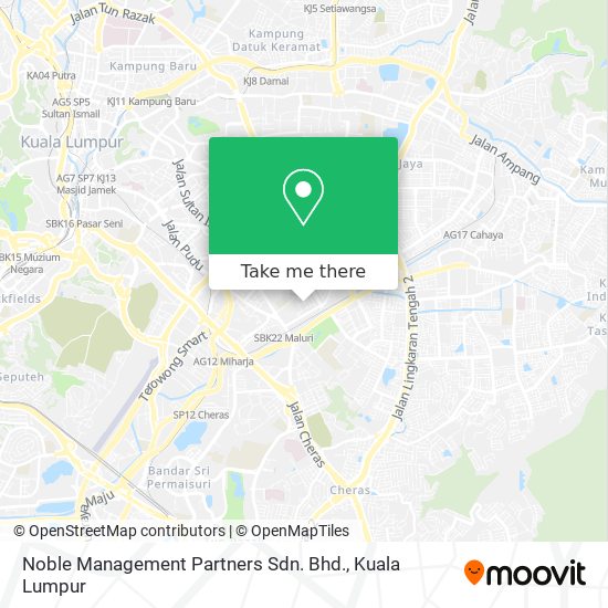 Noble Management Partners Sdn. Bhd. map