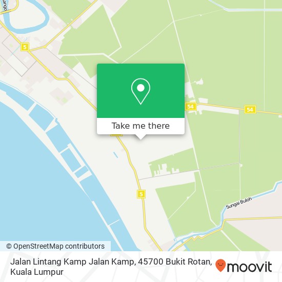 Jalan Lintang Kamp Jalan Kamp, 45700 Bukit Rotan map