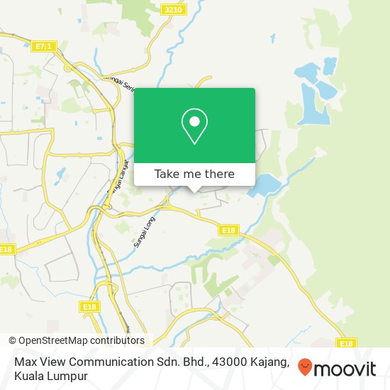 Max View Communication Sdn. Bhd., 43000 Kajang map