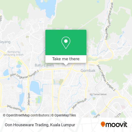 Oon Houseware Trading map