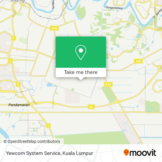 Yewcom System Service map