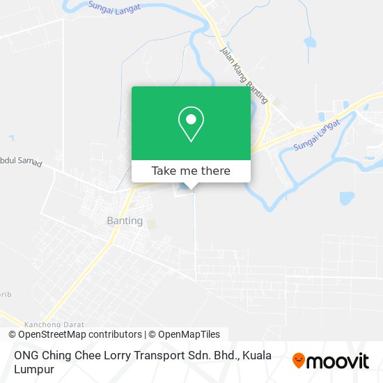 ONG Ching Chee Lorry Transport Sdn. Bhd. map