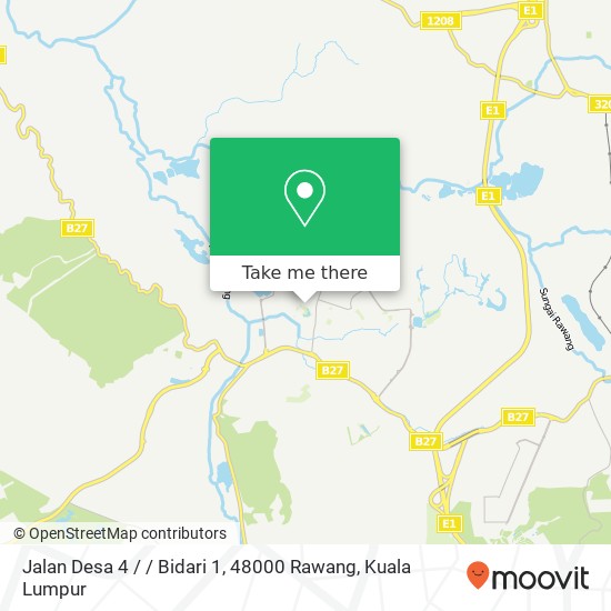 Jalan Desa 4 / / Bidari 1, 48000 Rawang map