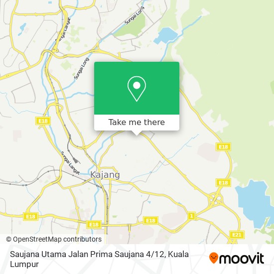 Saujana Utama Jalan Prima Saujana 4 / 12 map