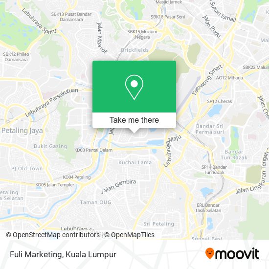 Fuli Marketing map