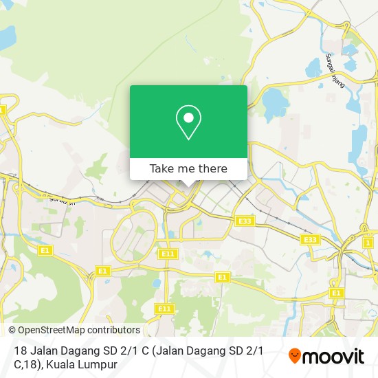 18 Jalan Dagang SD 2 / 1 C (Jalan Dagang SD 2 / 1 C,18) map