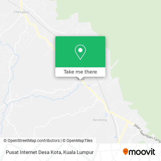 Peta Pusat Internet Desa Kota