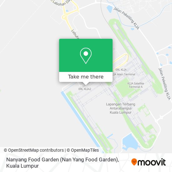 Peta Nanyang Food Garden (Nan Yang Food Garden)