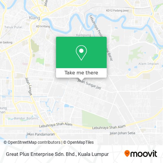 Great Plus Enterprise Sdn. Bhd. map
