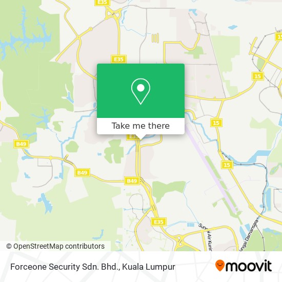 Forceone Security Sdn. Bhd. map