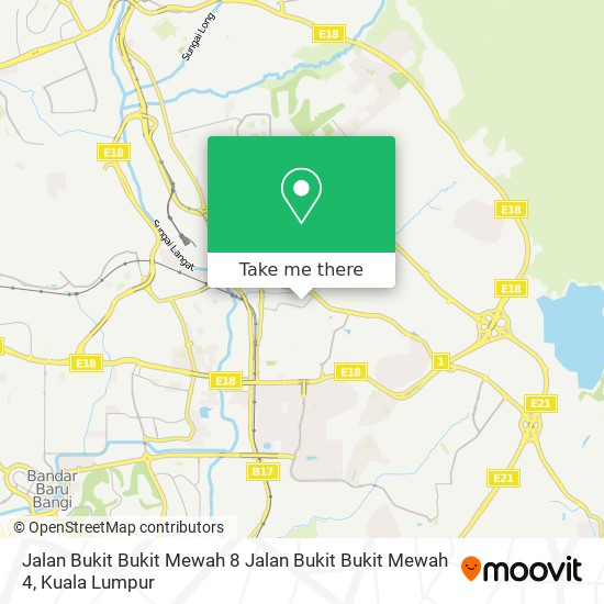 Jalan Bukit Bukit Mewah 8 Jalan Bukit Bukit Mewah 4 map