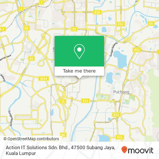 Action IT Solutions Sdn. Bhd., 47500 Subang Jaya map