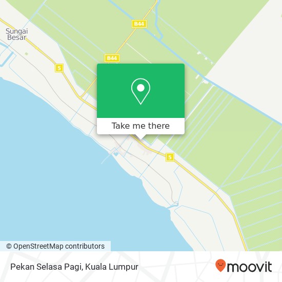 Pekan Selasa Pagi map