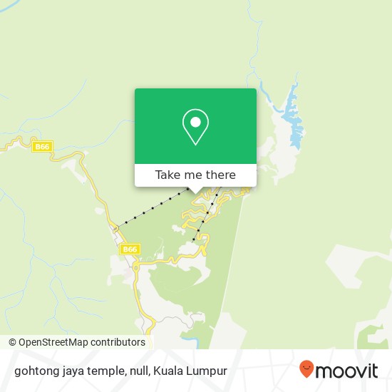 gohtong jaya temple, null map