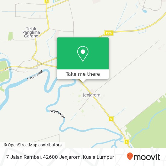 7 Jalan Rambai, 42600 Jenjarom map