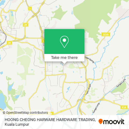 HOONG CHEONG HARWARE HARDWARE TRADING map