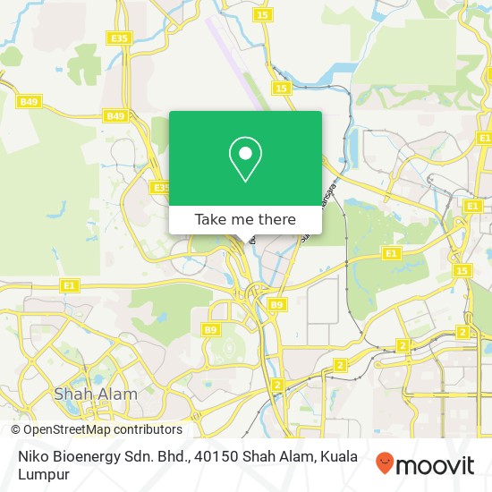 Niko Bioenergy Sdn. Bhd., 40150 Shah Alam map