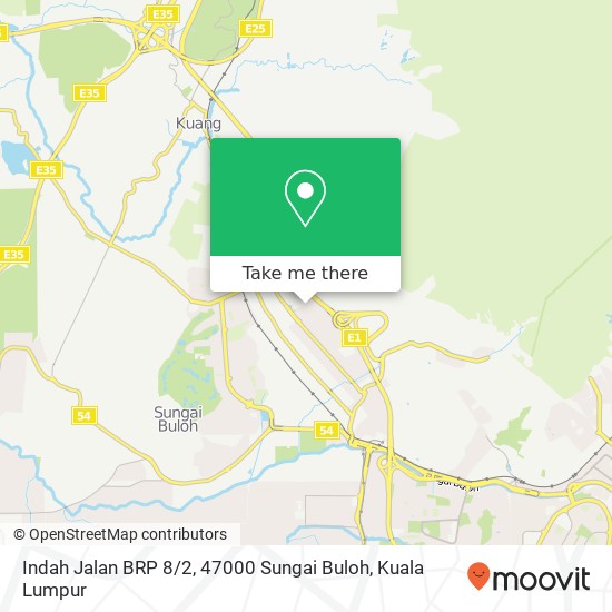 Indah Jalan BRP 8 / 2, 47000 Sungai Buloh map