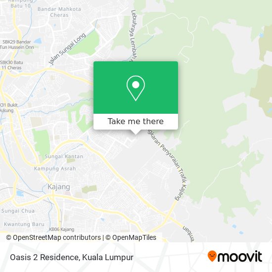 Oasis 2 Residence map