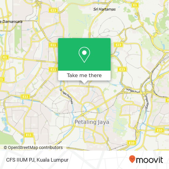 CFS IIUM PJ map