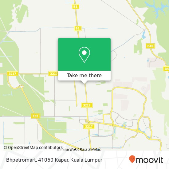 Bhpetromart, 41050 Kapar map